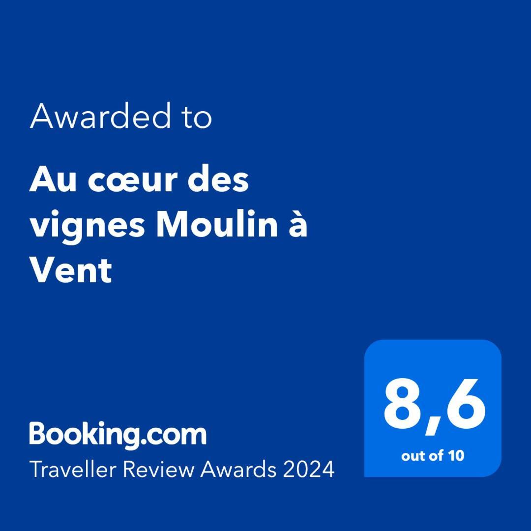 Au Coeur Des Vignes Moulin A Vent Apartment La Chapelle-de-Guinchay Екстериор снимка